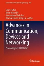 book Advances in Communication, Devices and Networking: Proceedings of ICCDN 2021