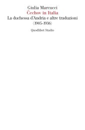 book Cechov in italia. La Duchessa d'Andria e altre traduzioni (1905-1936)