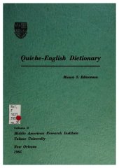 book Quiche-English dictionary