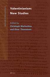 book Valentinianism: New Studies (Nag Hammadi and Manichaean Studies, 96)