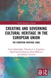 book Creating and Governing Cultural Heritage in the European Union