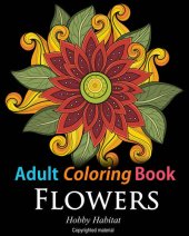 book Adult Coloring Book: Flowers