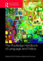 book The Routledge Handbook of Language and Politics