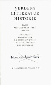 book Verdens litteraturhistorie 10 : Århundreskiftet  (1890-1920)