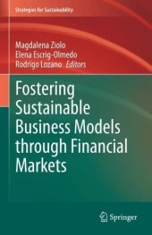 book Fostering Sustainable Business Models through Financial Markets