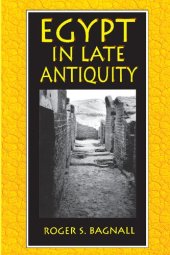 book Egypt In Late Antiquity