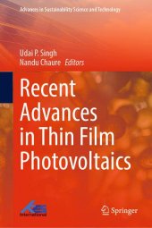 book Recent Advances in Thin Film Photovoltaics