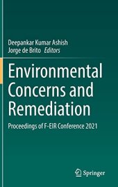 book Environmental Concerns and Remediation: Proceedings of F-EIR Conference 2021