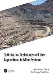 book Optimization Techniques and their Applications to Mine Systems