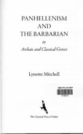 book Panhellenism and the Barbarian