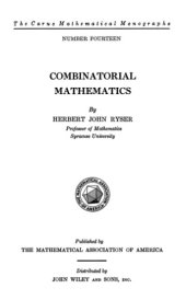 book Combinatorial Mathematics 