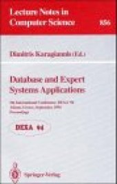 book Database and Expert Systems Applications: 5th International Conference, DEXA '94 Athens, Greece, September 7–9, 1994 Proceedings