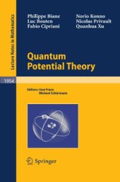 book Quantum Potential Theory 