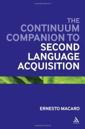 book Continuum Companion to Second Language Acquisition 