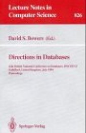 book Directions in Databases: 12th British National Conference on Databases, BNCOD 12 Guildford, United Kingdom, July 6–8, 1994 Proceedings