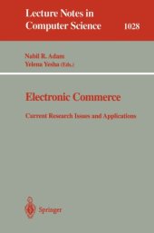 book Electronic Commerce: Current Research Issues and Applications