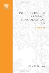 book Introduction to Compact Transformation Groups