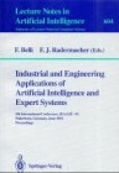 book Industrial and Engineering Applications of Artificial Intelligence and Expert Systems: 5th International Conference, IEA/AIE-92, Paderborn, Germany, ...