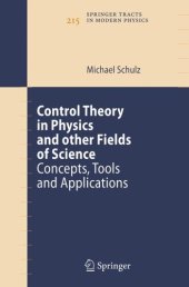 book Control Theory in Physics and other Fields of Science: Concepts, Tools, and Applications 