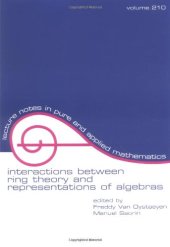 book Interactions Between Ring Theory and Representations of Algebras 