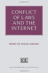 book Conflict of Laws and the Internet