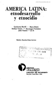 book América Latina: etnodesarrollo y etnocidio