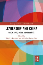 book Leadership and China: Philosophy, Place and Practice