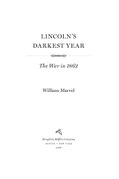 book Lincoln's Darkest Year: The War in 1862