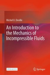 book An Introduction to the Mechanics of Incompressible Fluids