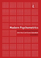 book Modern Psychometrics: The Science of Psychological Assessment