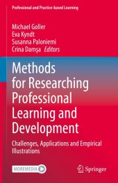 book Methods for Researching Professional Learning and Development: Challenges, Applications and Empirical Illustrations