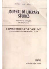 book JOURNAL OF LITERARY STUDIES Golden Jubilee Commemorative Volume