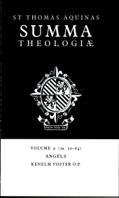 book Summa Theologiae: Volume 9, Angels: 1a. 50-64