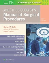 book Anesthesiologist's Manual of Surgical Procedures