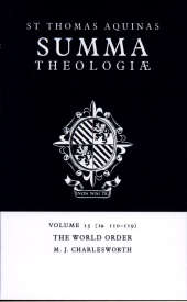 book Summa Theologiae: Volume 15, The World Order: 1a. 110-119