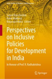 book Perspectives on Inclusive Policies for Development in India: In Honour of Prof. R. Radhakrishna