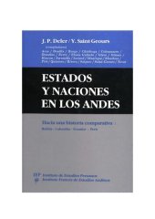 book Estados y naciones en los Andes. Hacia una historia comparativa: Bolivia - Colombia - Ecuador - Perú