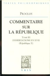 book Commentaire sur la République