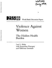 book Violence against women. The hidden health burden