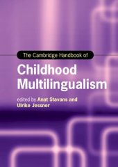 book The Cambridge Handbook of Childhood Multilingualism