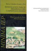 book Investigación para el desarrollo del campesinado andino: Bolivia, Colombia, Ecuador y Perú