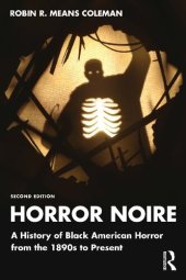 book Horror Noire: A History of Black American Horror from the 1890s to Present