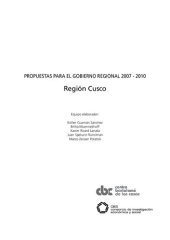 book Propuestas para el gobierno regional 2007-2010: Región Cuzco