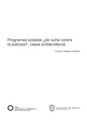 book Programas sociales de lucha contra la pobreza?: casos emblemáticos