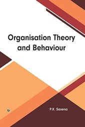 book Organisation Theory and Behaviour