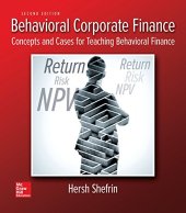 book Behavioral Corporate Finance