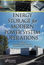 book Energy Storage for Modern Power System Operations