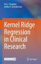 book Kernel Ridge Regression in Clinical Research