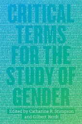 book Critical Terms for the Study of Gender