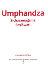 book Umphandza: Sichazamagama seSiSwati